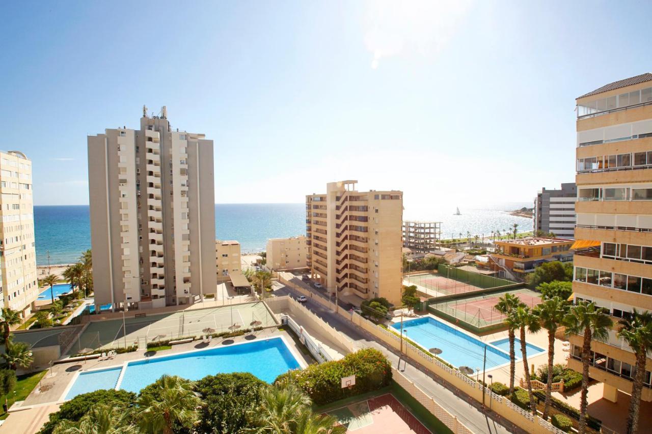Апартаменты In Front Of The Sea With Ac And Pool Аликанте Экстерьер фото